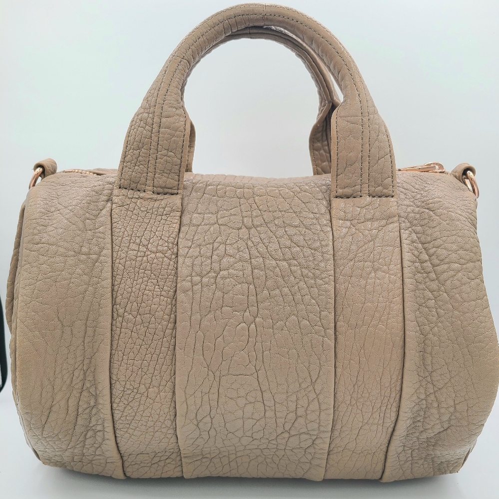 Alexander Wang Rocco Textured Leather Studded Satchel - Picture 4 of 16